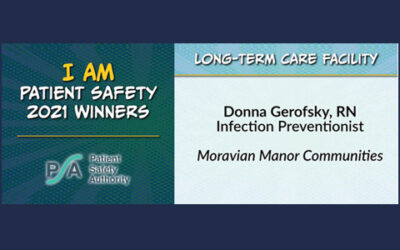 MMC Honored with Prestigious State-Wide “I Am Patient Safety” Award